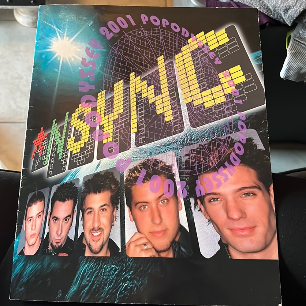 Nsync pop odyssey tour book 2001